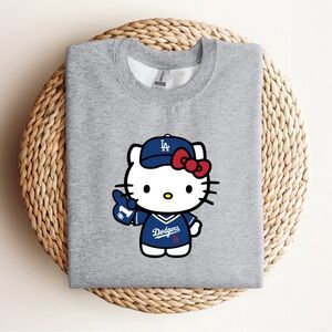 Hello Kitty Dodgers Sweatshirt